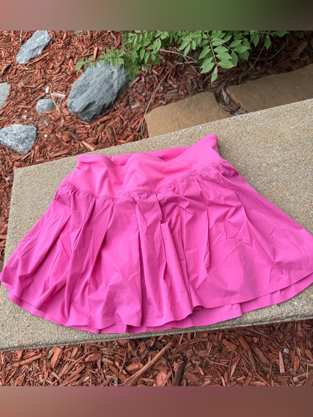 JoyLab Ladies M Hot Pink Pleated Skater Skort